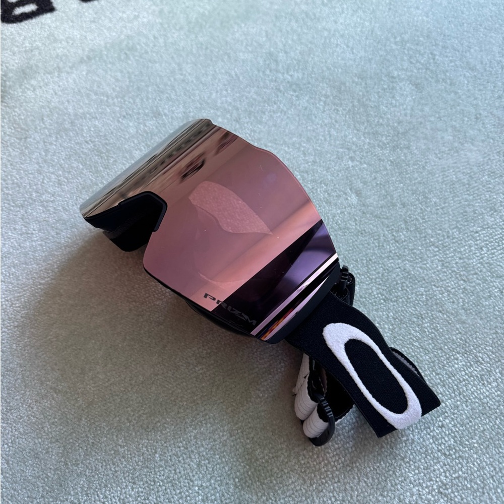 Oakley Goggles with Purple Lens and Black Strap